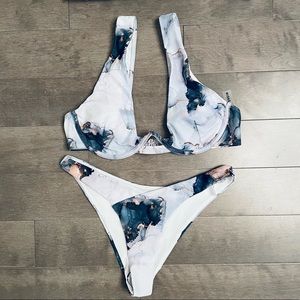 Shein Marble bikini